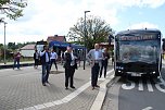 Elektroverkehr im Südharz - der Landkreis erprobt zur Zeit einen neuen E-Bus (Foto: agl)