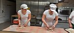 Berufsschüler aus Kroatien im Landkreis Nordhausen in der Bäckerei Jacobson (Foto: Sylvia Daehn)