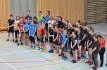 Die Badminton-Sparte des LV Altstadt bei den Bezirksmeisterschaften (Foto: Lydia Lenz)
