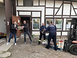 Große Hilfslieferung für Bad Langensalzaer Tafel (Foto: uhz)