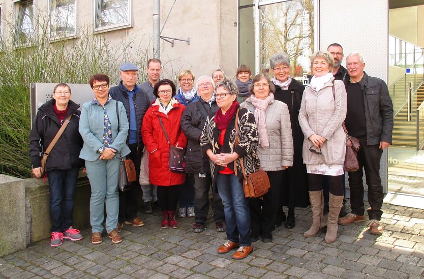 Vita Dubia - die Mitarbeiter des Hospizvereins und des Hospizes Neustadt zu Besuch in Kassel (Foto: Margret Holzapfel)