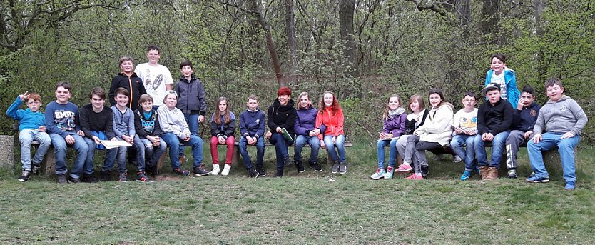 Osterspaß mit den 5.Klassen (Foto: Katharina Böttcher)