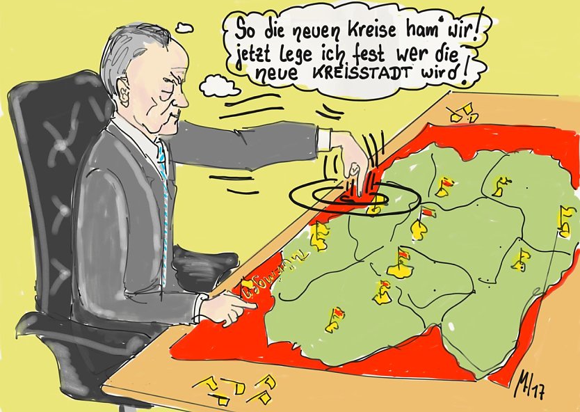 Karikatur  (Foto: Martin Höfer)