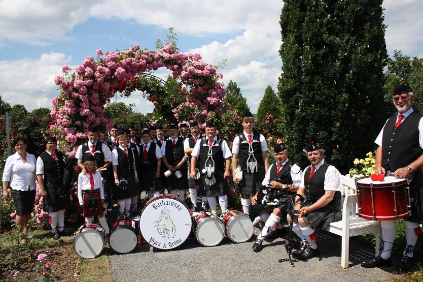 Barbarossa Pipes & Drums (Foto: Rosenstadt Sangerhausen GmbH)