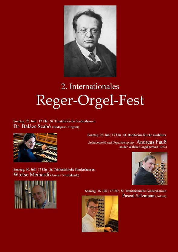 2. Internationales Reger-Orgel-Fest in Sondershausen (Foto: Evangelischer Kirchenkreis)