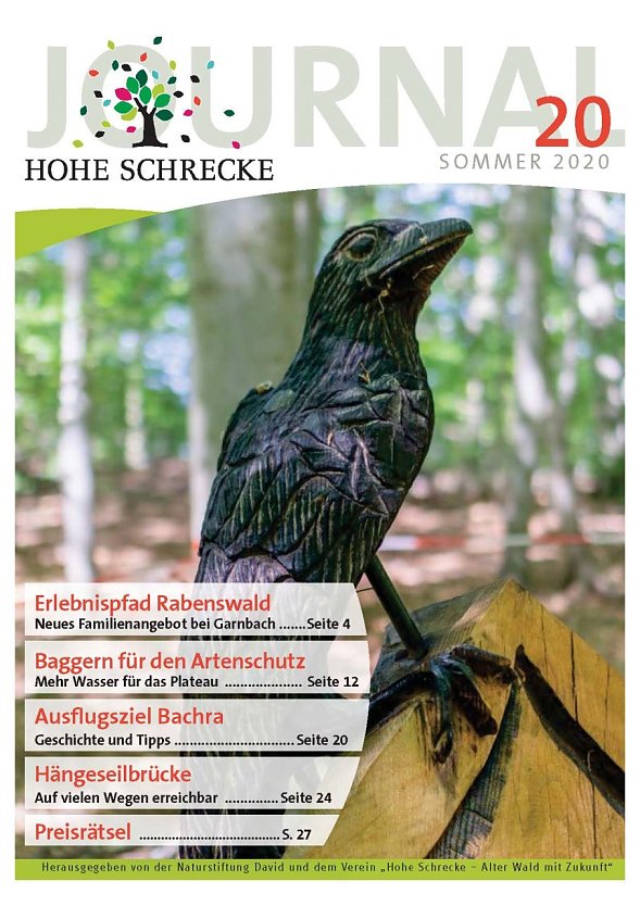 Hohe-Schrecke-Journal Nr. 20 erscheint (Foto: Projektbüro Hohe Schrecke)