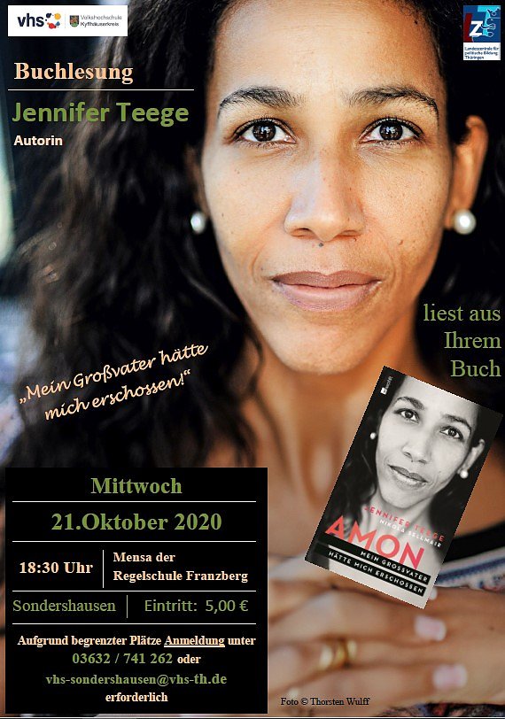 Lesung mit Jennifer Teege (Foto: Landratsamt Kyffhäuserkreis)