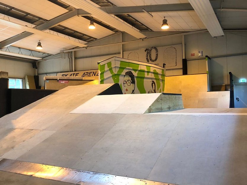 Neue Rampe in der Skate Arena (Foto: Team Skate Arena)