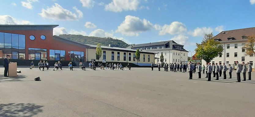 Verabschiedungsappell am Bundeswehrstandort Sondershausen (Foto: Karl-Heinz Herrmann)