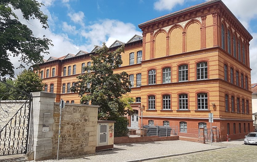 Das altehrwürdige Humboldt Gymnasium in Nordhausen (Foto: V.Vogt)