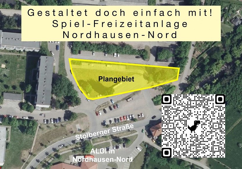Kinderumfrage zu Baumaßnahmen in Nordhausen Nord (Foto: Stadtverwaltung Nordhausen)