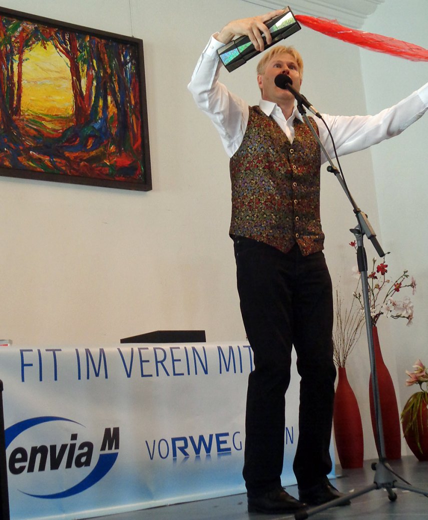 Bild: Zauberer begeisterte