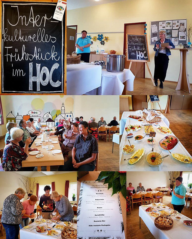 Bild: Interkulturelles Fr&uuml;hst&uuml;ck im HOC