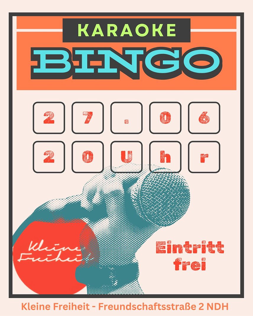 Bild: Karaoke Bingo in der Kleinen Freiheit