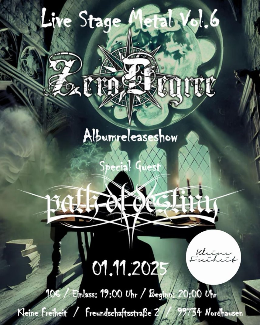 Bild: Zero Degree laden zur Release Party