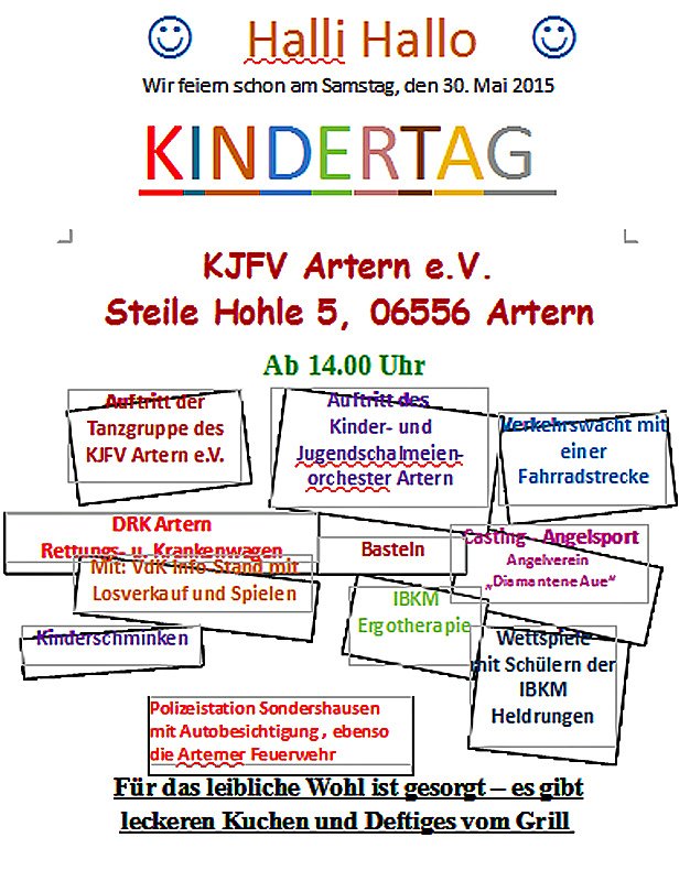 Bild: Angebote zum Kindertag