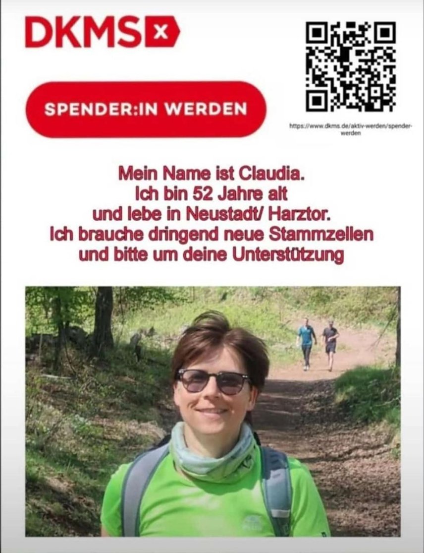 Bild: Spendenaufruf 