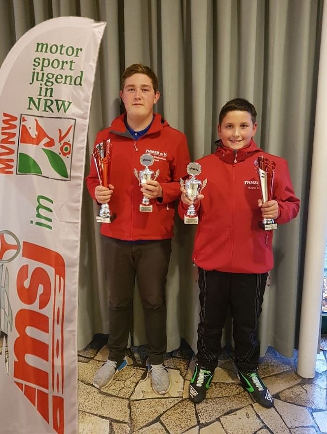 Bild: Erfolge bei der Deutschen Kart Slalom Jugend Meisterschaft