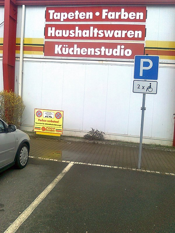 Bild: Forum: Behinderten Parkpl&auml;tze