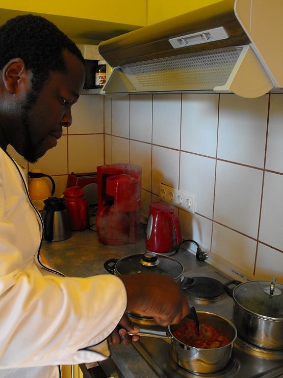 Bild: Kochen auf Beninisch