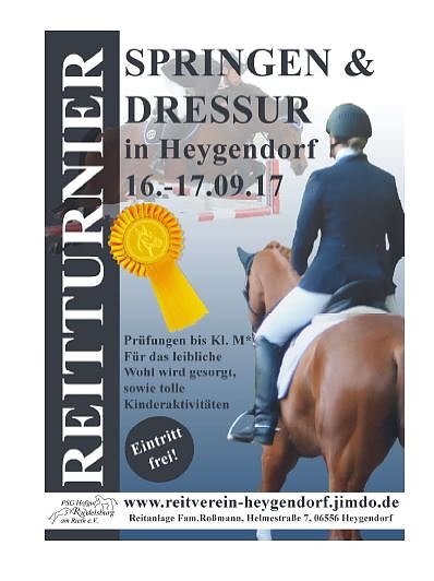 Bild: Spring- und Dressurturnier Heygendorf