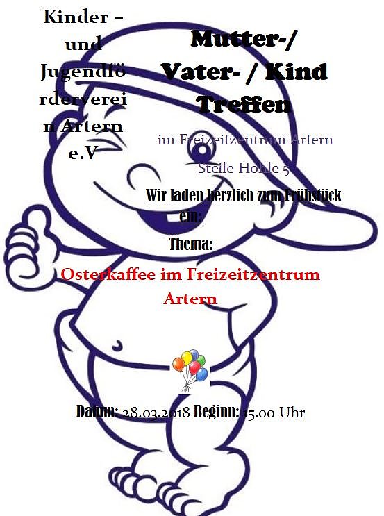 Bild: Osterkaffee und Osterfeuer-Jecha und mehr
