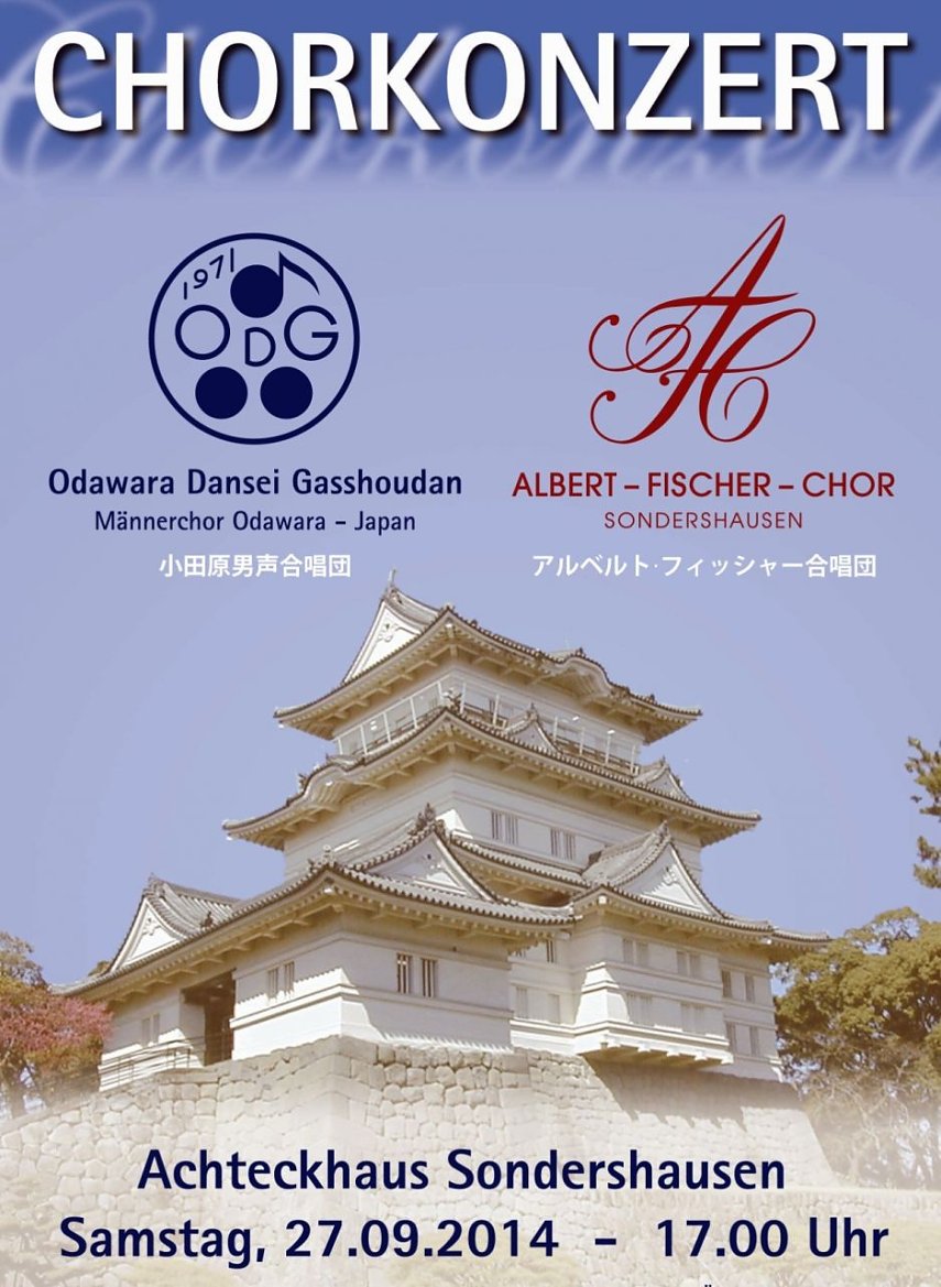 Bild: Albert-Fischer-Chor empf&auml;ngt japanische G&auml;ste