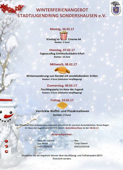 Bild: Was tun in den Winterferien?