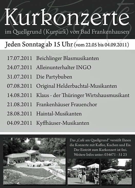 Bild: Kurkonzert im Quellgrund