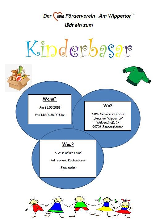 Bild: Kindersachenbasare in Sondershausen und Reinsdorf