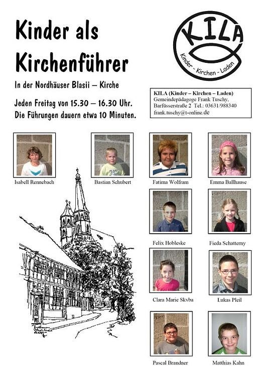 Bild: Kirchenf&uuml;hrer in Nordhausen
