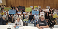 Volles Haus und viel Protest im Rathaus (agl)
