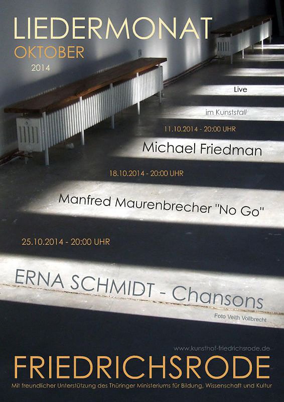 Bild: Michael Friedman im KUNSTHOF Friedrichsrode