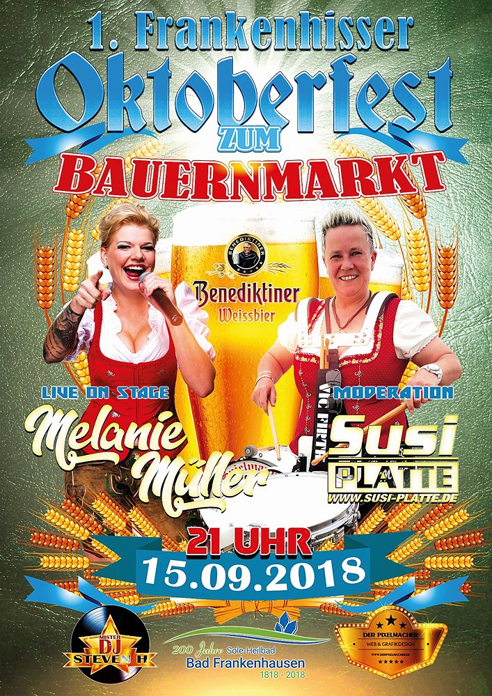 Bild: Programm zum Frankenh&auml;user Bauernmarkt