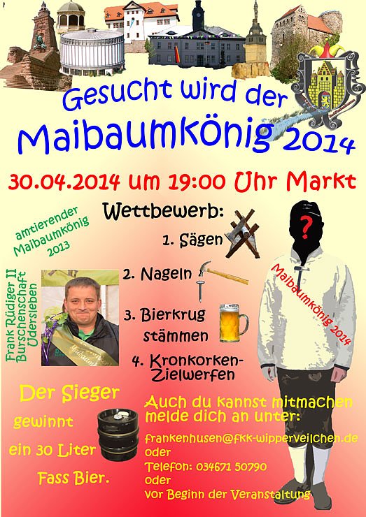 Bild: Wahl des 11. Maibaum-K&ouml;nigs und mehr