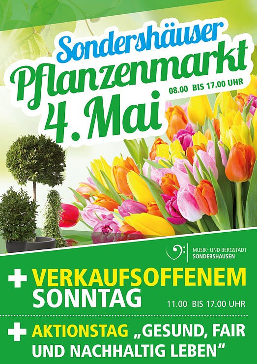 Bild: Pflanzenmarkt mit verkaufsoffenem Sonntag