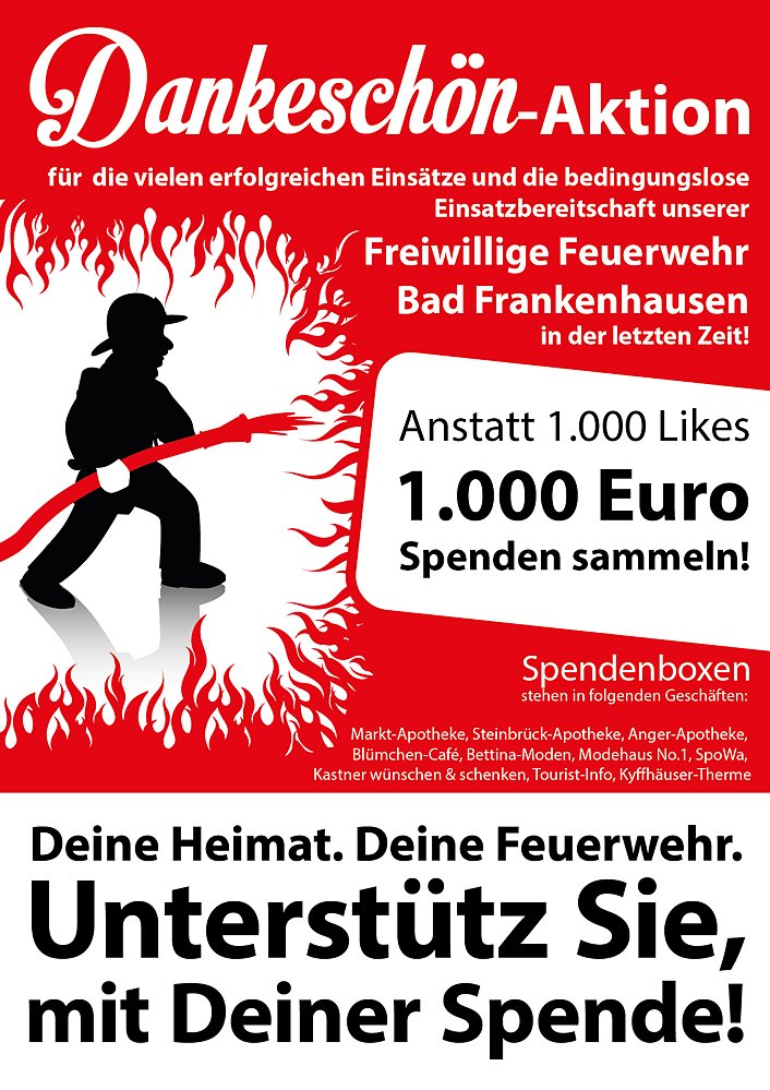Bild: Dankesch&ouml;n-Aktion f&uuml;r Feuerwehr