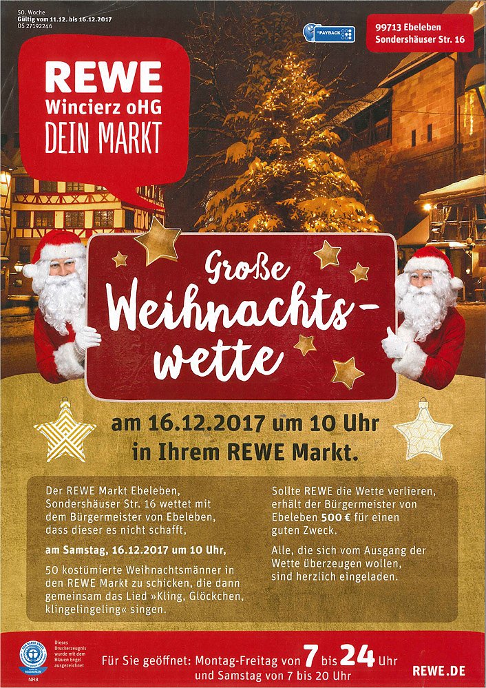 Bild: Weihnachtsgala in Oldisleben und mehr