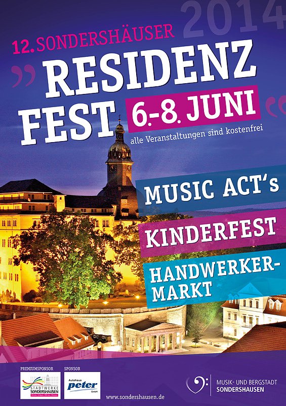 Bild: Residenzfest Sondershausen im Zeichen junger Leute