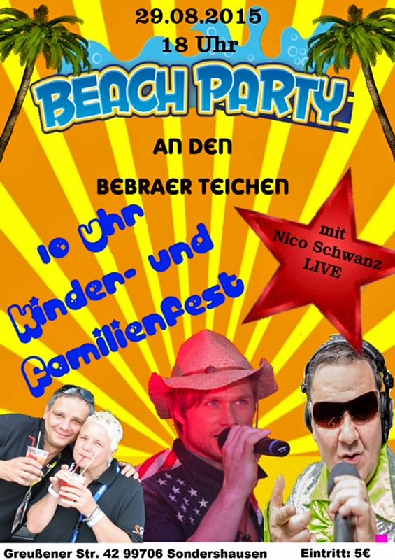 Bild: Fest am Bebraer Teich