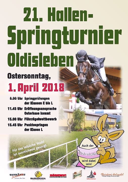 Bild: Hallenspringturnier und mehr
