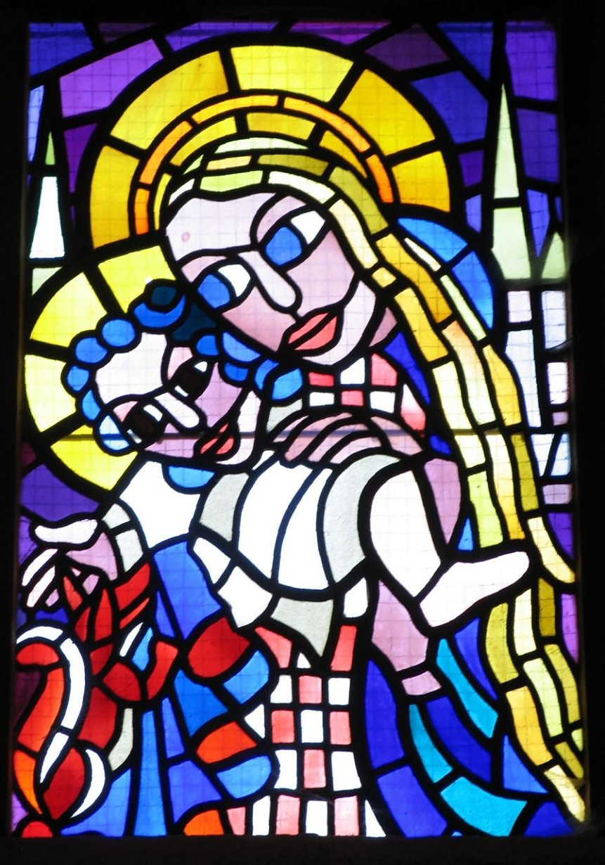Bild: Fenster in der Blasii Kirche