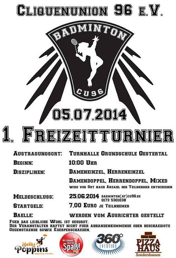 Bild: 1. Freizeitturnier geplant