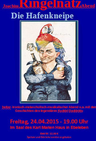 Bild: Joachim Ringelnatz Abend