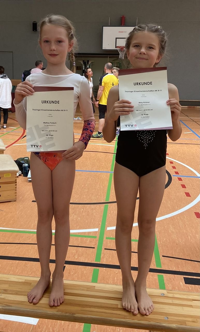 Bild: Mathea Feitsch und Amy Kr&ouml;ner