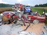 Unfall auf der B 243 (Foto: nnz)