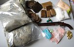 Beschlagnahmte Drogen (Foto: Polizei)