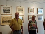 Ausstellung mit Bergbaumotiven (Foto: Karl-Heinz Herrmann)