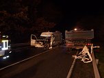 Schwerer Unfall auf der B 4 (Foto: BFW Nordhausen)