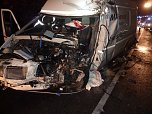 Schwerer Unfall auf der B 4 (Foto: BFW Nordhausen)